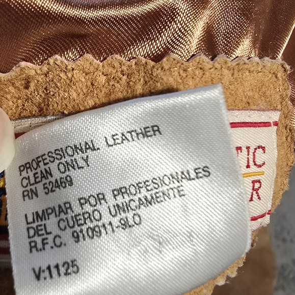 Vintage 90s Y2K Tan Suede Leather Zip-up Vest Faded Glory Women's M - Picture 7 of 8